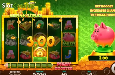 Οθόνη3. Piggy Bonanza (Snowborn Games) Κουλοχέρης