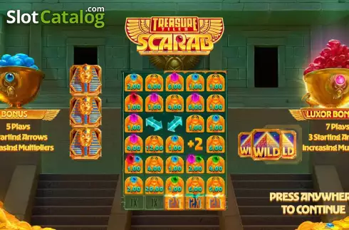Οθόνη2. Treasure Tiles Scarab Κουλοχέρης