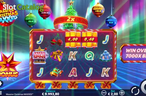 Οθόνη2. Massive Christmas MAXXED Κουλοχέρης