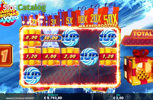 Οθόνη3. Massive Christmas MAXXED Κουλοχέρης