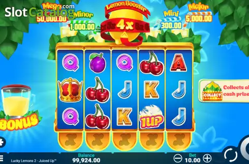 Οθόνη2. Lucky Lemons 2 Juiced Up Κουλοχέρης 