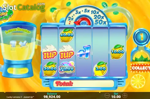 Οθόνη3. Lucky Lemons 2 Juiced Up Κουλοχέρης 