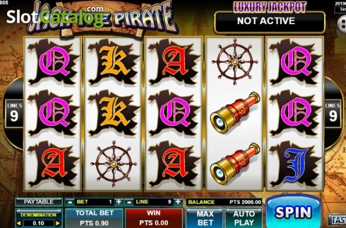 Οθόνη2. Jack The Pirate Κουλοχέρης