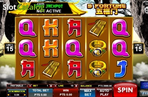 Οθόνη2. 5 Fortune Κουλοχέρης