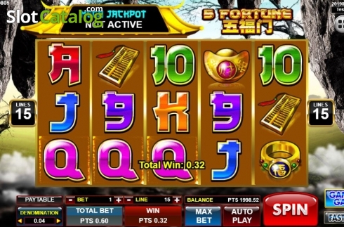 Οθόνη3. 5 Fortune Κουλοχέρης
