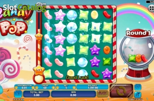 Οθόνη3. Candy Pop (Spadegaming) Κουλοχέρης 