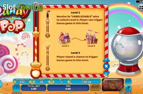 Οθόνη7. Candy Pop (Spadegaming) Κουλοχέρης 