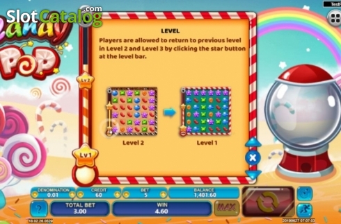 Οθόνη8. Candy Pop (Spadegaming) Κουλοχέρης 