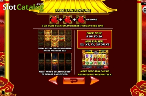 Οθόνη8. Dragon Gold SA Κουλοχέρης 