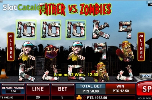 Οθόνη3. Father & Zombies Κουλοχέρης