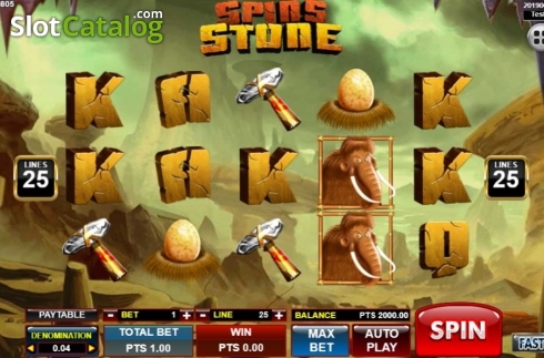 Οθόνη2. Spins Stone Κουλοχέρης