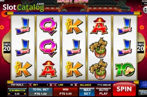 Οθόνη2. Lucky Meow (Spadegaming) Κουλοχέρης