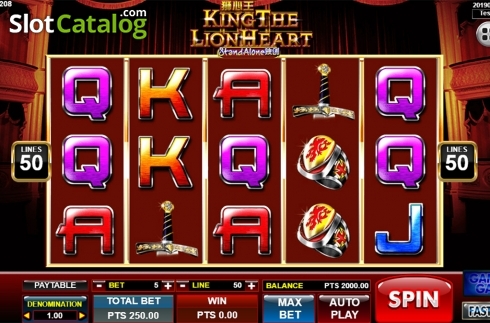 Οθόνη2. King The Lion Heart SA Κουλοχέρης