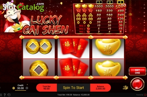 Οθόνη2. Lucky Cai Shen Κουλοχέρης