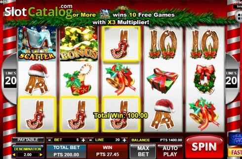 Οθόνη4. Santa Gifts Κουλοχέρης