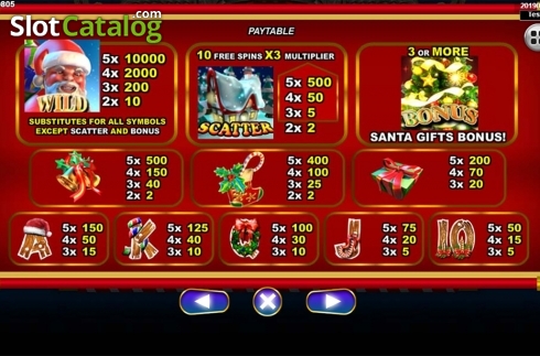 Οθόνη7. Santa Gifts Κουλοχέρης