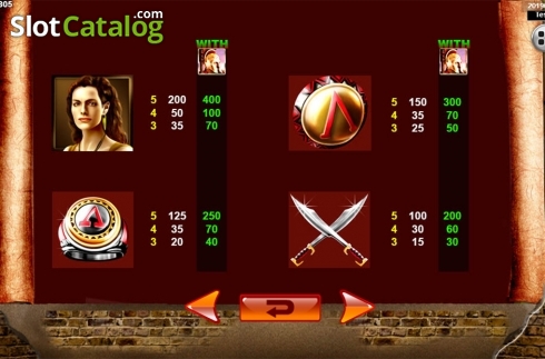 Οθόνη8. Spartan (Spadegaming) Κουλοχέρης 