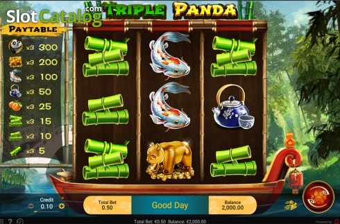 Οθόνη2. Triple Panda Κουλοχέρης