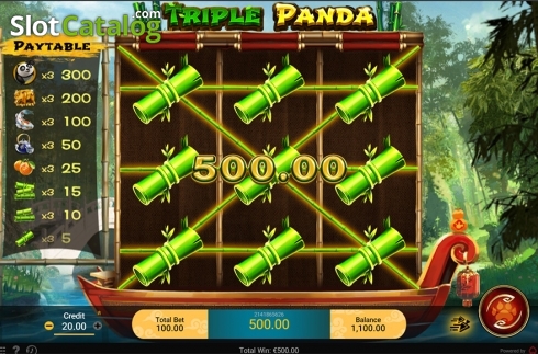 Οθόνη3. Triple Panda Κουλοχέρης