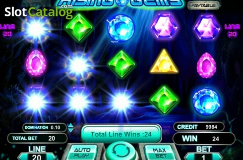 Οθόνη2. Rising Gems Κουλοχέρης 