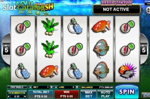 Οθόνη2. Aqua Cash (Spadegaming) Κουλοχέρης