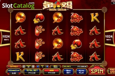 Οθόνη2. Golden Chicken (Spadegaming) Κουλοχέρης