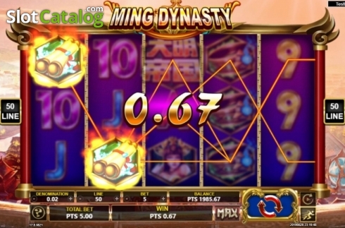Οθόνη3. Ming Dynasty (Spadegaming) Κουλοχέρης