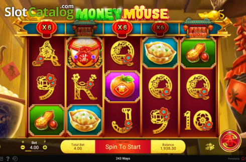 Οθόνη2. Money Mouse (Spadegaming) Κουλοχέρης