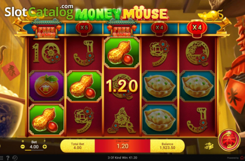 Οθόνη4. Money Mouse (Spadegaming) Κουλοχέρης