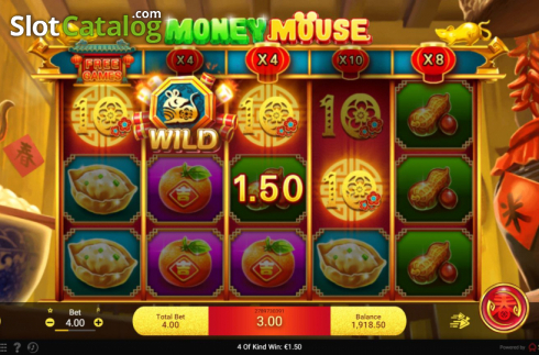 Οθόνη5. Money Mouse (Spadegaming) Κουλοχέρης