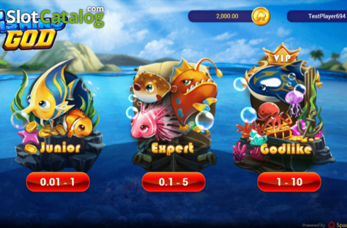 Οθόνη2. Fishing God Κουλοχέρης