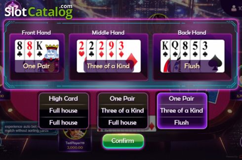 Οθόνη6. Pineapple Poker Κουλοχέρης