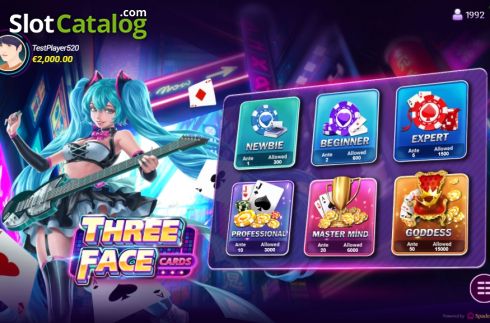 Οθόνη3. Three Face Cards Κουλοχέρης