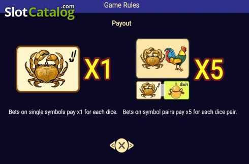 Οθόνη5. Thai Fish Prawn Crab (Spadegaming) Κουλοχέρης