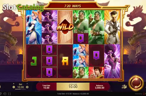 Οθόνη2. Kungfu Dragon Κουλοχέρης