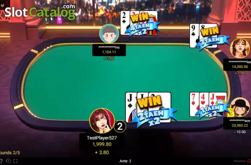 Οθόνη2. Pok Deng (Spadegaming) Κουλοχέρης