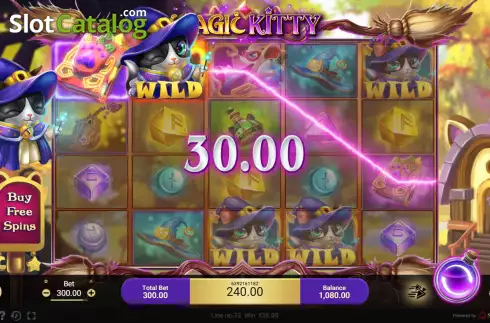 Οθόνη4. Magic Kitty Κουλοχέρης
