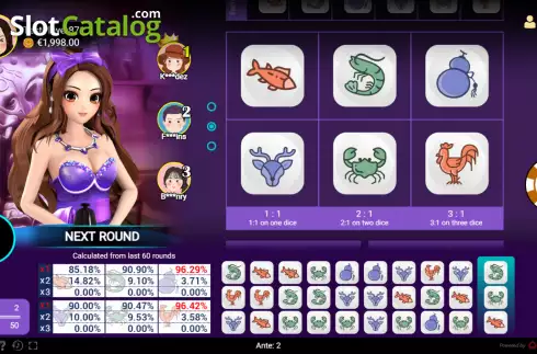 Οθόνη2. Fish Prawn Crab 2 (Spadegaming) Κουλοχέρης