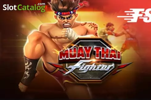 Muay Thai Fighter Λογότυπο Muay Thai Fighter Λογότυπο