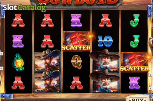 Οθόνη2. Gold Rush Cowboys Κουλοχέρης