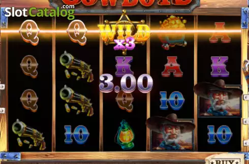 Οθόνη3. Gold Rush Cowboys Κουλοχέρης