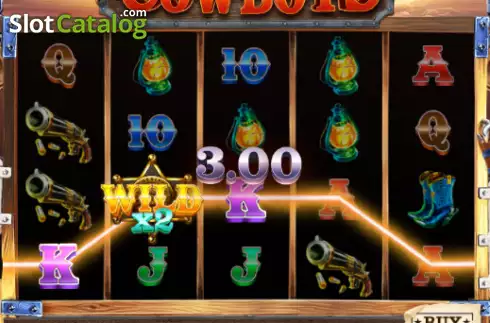 Οθόνη4. Gold Rush Cowboys Κουλοχέρης