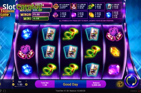Οθόνη2. Joker's Treasure Exclusive Κουλοχέρης