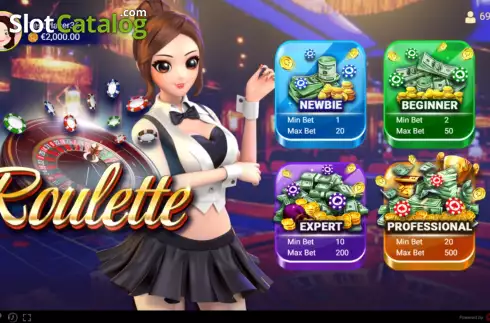Οθόνη2. Roulette (Spadegaming) Κουλοχέρης