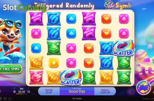 Οθόνη2. Sugar Party (Spadegaming) Κουλοχέρης