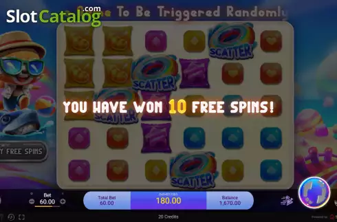 Οθόνη5. Sugar Party (Spadegaming) Κουλοχέρης