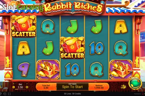 Οθόνη2. Rabbit Riches Κουλοχέρης 