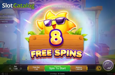 Οθόνη5. Farmland Frenzy Maxways Κουλοχέρης 