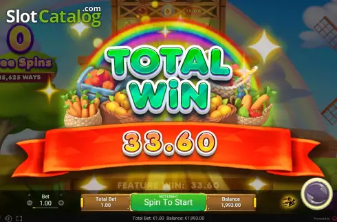 Οθόνη8. Farmland Frenzy Maxways Κουλοχέρης 