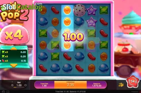 Οθόνη3. Candy Pop 2 Κουλοχέρης